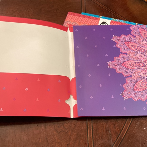 COPY - Set of three (3) Studio C Taj Mahal Collection 3 pocket folders. - Picture 7 of 8